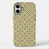 Abstract geometric pattern with diamond shapes Case-Mate iPhoneケース (裏面)