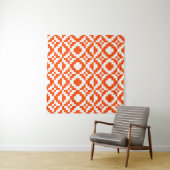 Abstract geometric pixelated seamless pattern. Mos タペストリー (インサイチュ(横))