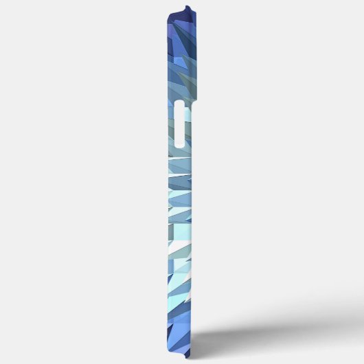 abstract geometric poligonal texture Case-Mate iPhoneケース (裏面 / 右)