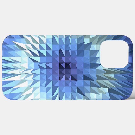 abstract geometric poligonal texture Case-Mate iPhoneケース (裏面 (横))