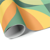 Abstract geometric vintage pattern in Scandinavian ラッピングペーパー (ロールコーナー)