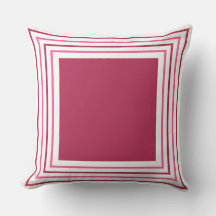 Abstract Geometrical Burgundy Red & Pink