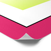 Abstract Glasgow Rose  ポスター (角)