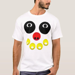 Abstract Glow Face Tシャツ