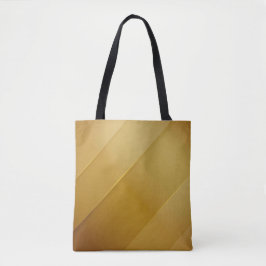 Abstract Gold Diagonal Layers Luxury Art トートバッグ