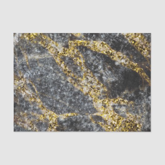 Abstract gold sparkles rocky texture 薄葉紙 (正面)