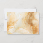 Abstract Gold Wave サンキューカード (裏面)