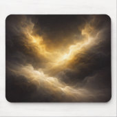 Abstract Golden Nebula Mouse Pad マウスパッド (正面)
