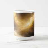 Abstract Golden Nebula Mug コーヒーマグカップ (中央)