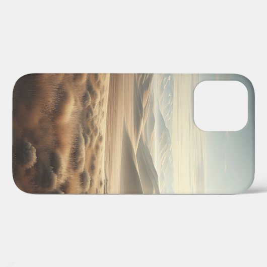 Abstract Golden Sand Dune Phone Case - Ethereal De Case-Mate iPhoneケース (裏面 (横))