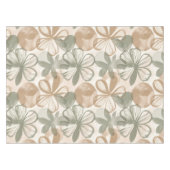 Abstract Gouache Floral Composition テーブルクロス (正面(横))