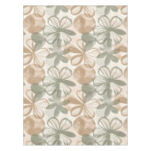 Abstract Gouache Floral Composition テーブルクロス (正面)