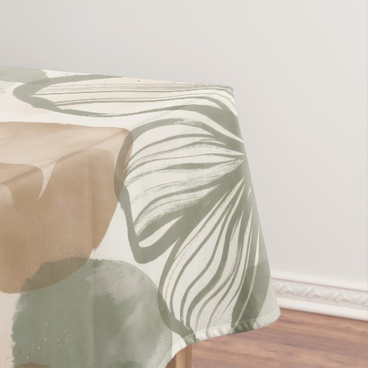 Abstract Gouache Floral Composition テーブルクロス (インサイチュ)