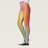 Abstract Gradients | Rainbow Drip レギンス (左)