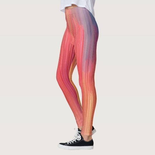 Abstract Gradients | Rainbow Drip レギンス (左)