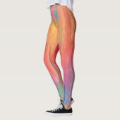Abstract Gradients | Rainbow Drip レギンス (左)
