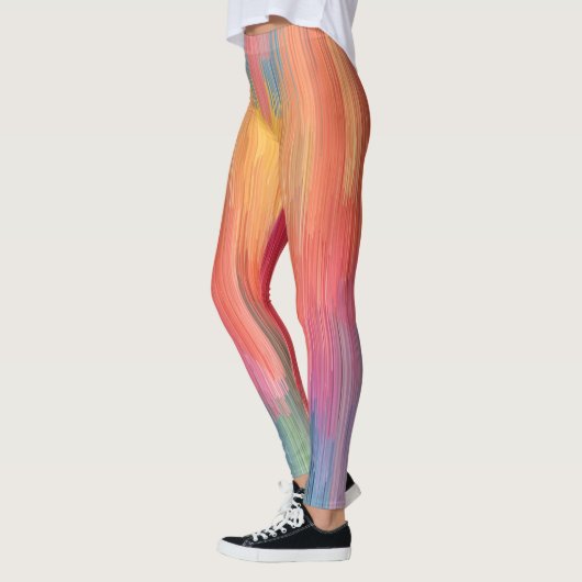 Abstract Gradients | Rainbow Drip レギンス (左)