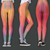 Abstract Gradients | Rainbow Drip レギンス