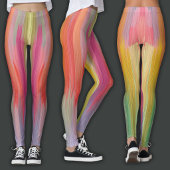 Abstract Gradients | Rainbow Drip レギンス