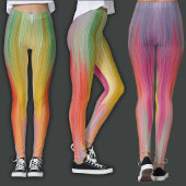 Abstract Gradients | Rainbow Drip レギンス