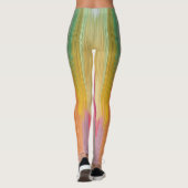 Abstract Gradients | Rainbow Drip レギンス (裏面)