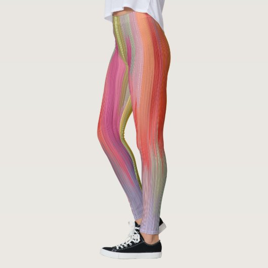 Abstract Gradients | Rainbow Drip レギンス (左)