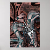 Abstract graffiti ポスター (正面)