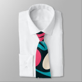 Abstract Graffiti - Bold Vibrant Line Art Style ネクタイ (タイ)