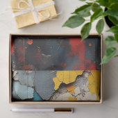 Abstract Graffiti Woman Face Decoupage Paper 薄葉紙 (ギフト)