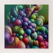 Abstract Grapes ジグソーパズル (横)