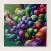 Abstract Grapes ジグソーパズル (縦)