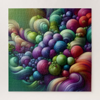 Abstract Grapes ジグソーパズル
