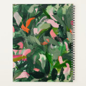 Abstract Greenery Custom 2026 Weekly Planner プランナー手帳 (裏面)