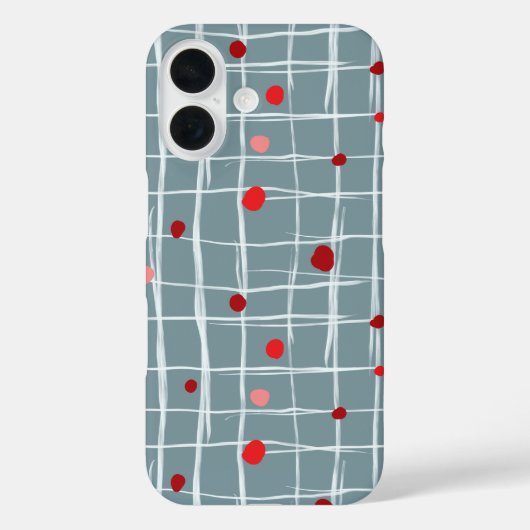 Abstract Grid Pattern Phone Case Case-Mate iPhoneケース (裏面)