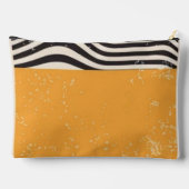 Abstract grunge aesthetic  minimal Monogram アクセサリーポーチ (裏面)