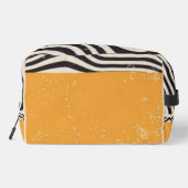 Abstract grunge aesthetic  minimal Monogram ドップキット (裏面)