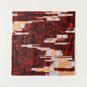 abstract grunge background with glitch effectabstr タペストリー (正面(横))