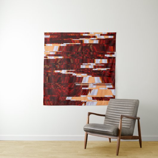 abstract grunge background with glitch effectabstr タペストリー (インサイチュ(横))