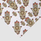 Abstract Hamsa Amulet (Hand of Fatima) Pattern 薄葉紙 (詳細)
