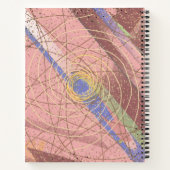 Abstract hand drawn illustration geometrical  ノートブック (裏面)