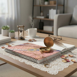 Abstract hand drawn illustration geometrical  ノートブック