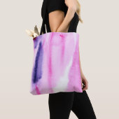 abstract hand made background with artistic waterc トートバッグ (クローズアップ)