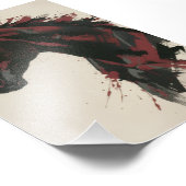 Abstract Horse Wall Art フォトプリント (角)