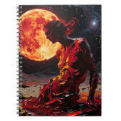 Abstract Human & Imaginary World Photo Notebook ノートブック (正面)