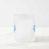 Abstract Hummingbird Frosted Mug フロストグラスマグカップ (中央)