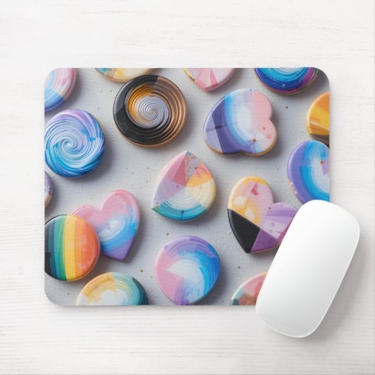 Abstract Identity Tokens マウスパッド (マウス)