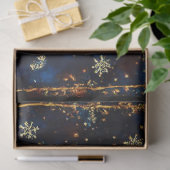 Abstract Illustration of Christmas Tree in Windows 薄葉紙 (ギフト)