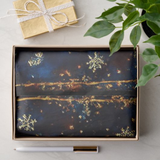 Abstract Illustration of Christmas Tree in Windows 薄葉紙 (ギフト)