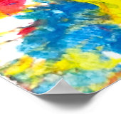 Abstract in Red ポスター (角)