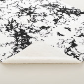 Abstract Ink Splatter Sherpa Blanket  シェルパブランケット (3/4)